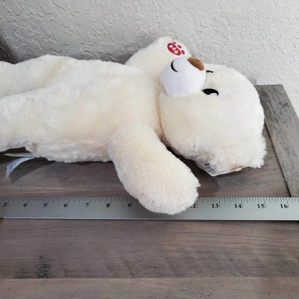 Build-a-Bear BAB National Teddy Bear Day 2019 Plush Bear Red Accents 15 inch